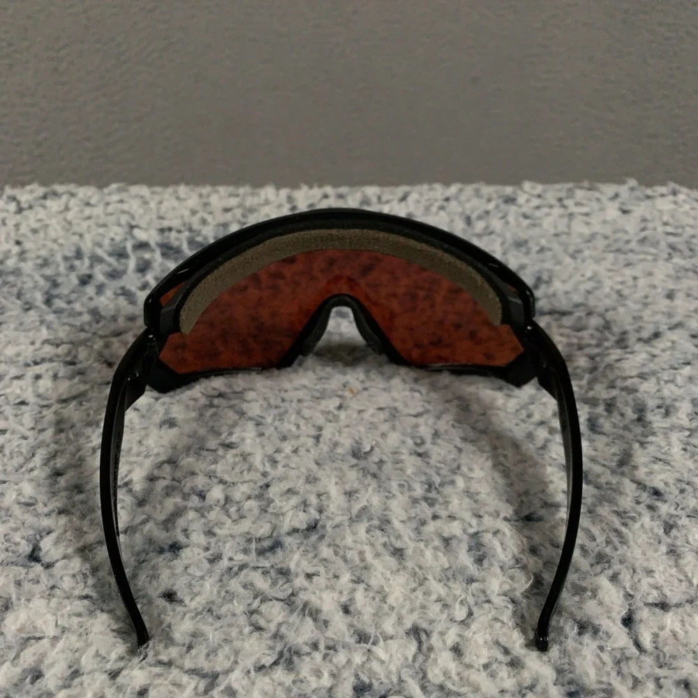 Oakley Wind Jacket 2.0 Sunglasses Unisex OS Black Prizm Snow Sapphire Shield New